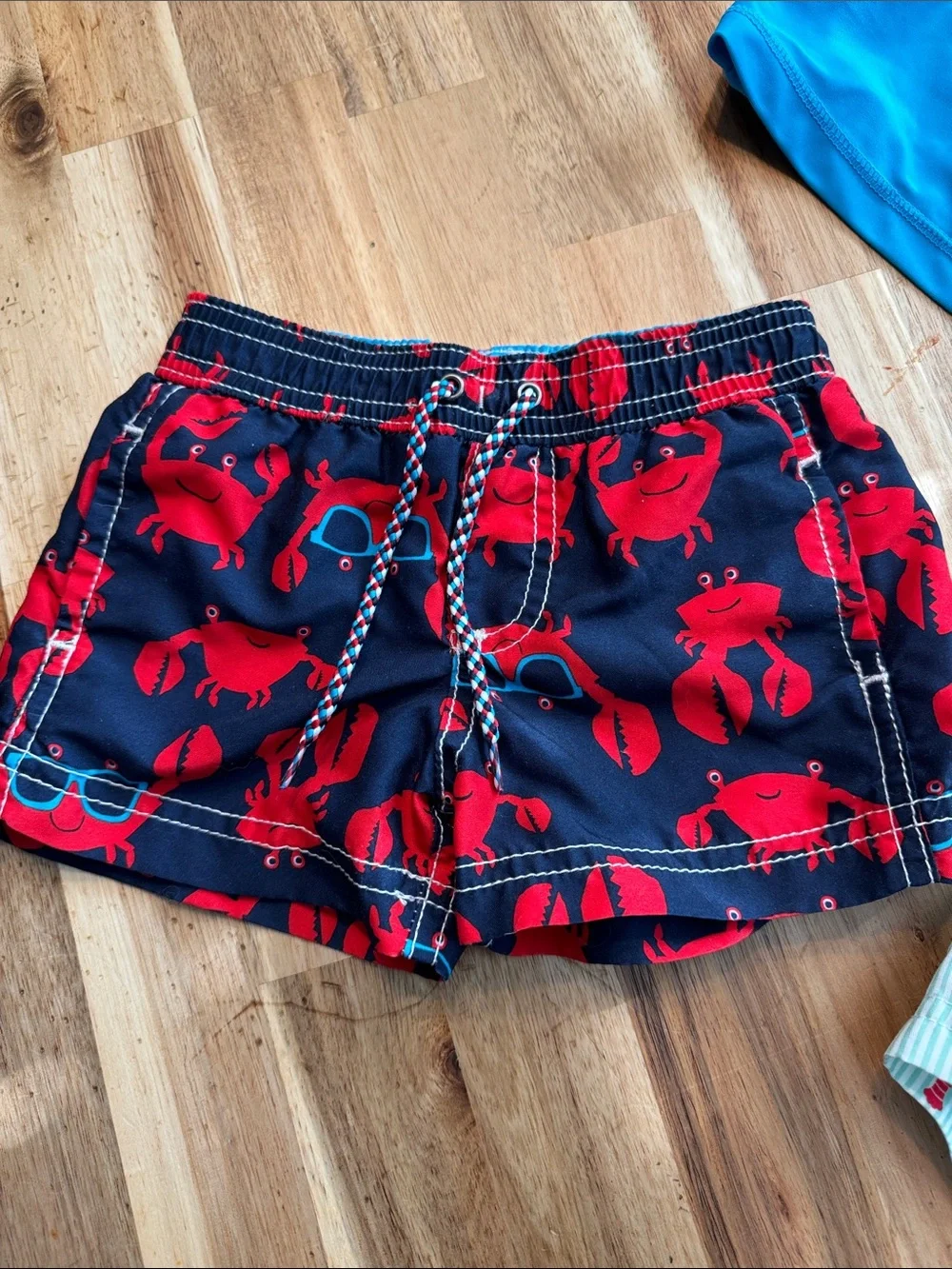 Bundle - crab swimsuit and lobster swimsuit for baby